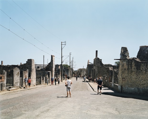 Vilarejo de Oradour-sur-Glane, França, destruído durante a Segunda Guerra. Crédito Ambroise Tézenas