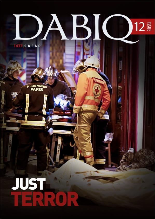 Capa da revista "Dabiq", publicada pelo Estado Islâmico. Crédito Reprodução